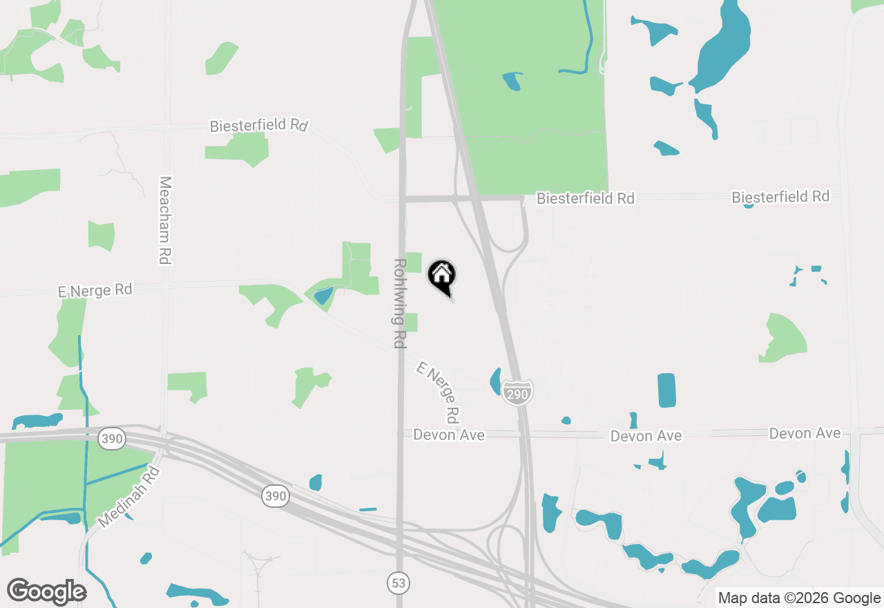 Map of 939 Charlela Lane #939, Elk Grove Village, IL 60007