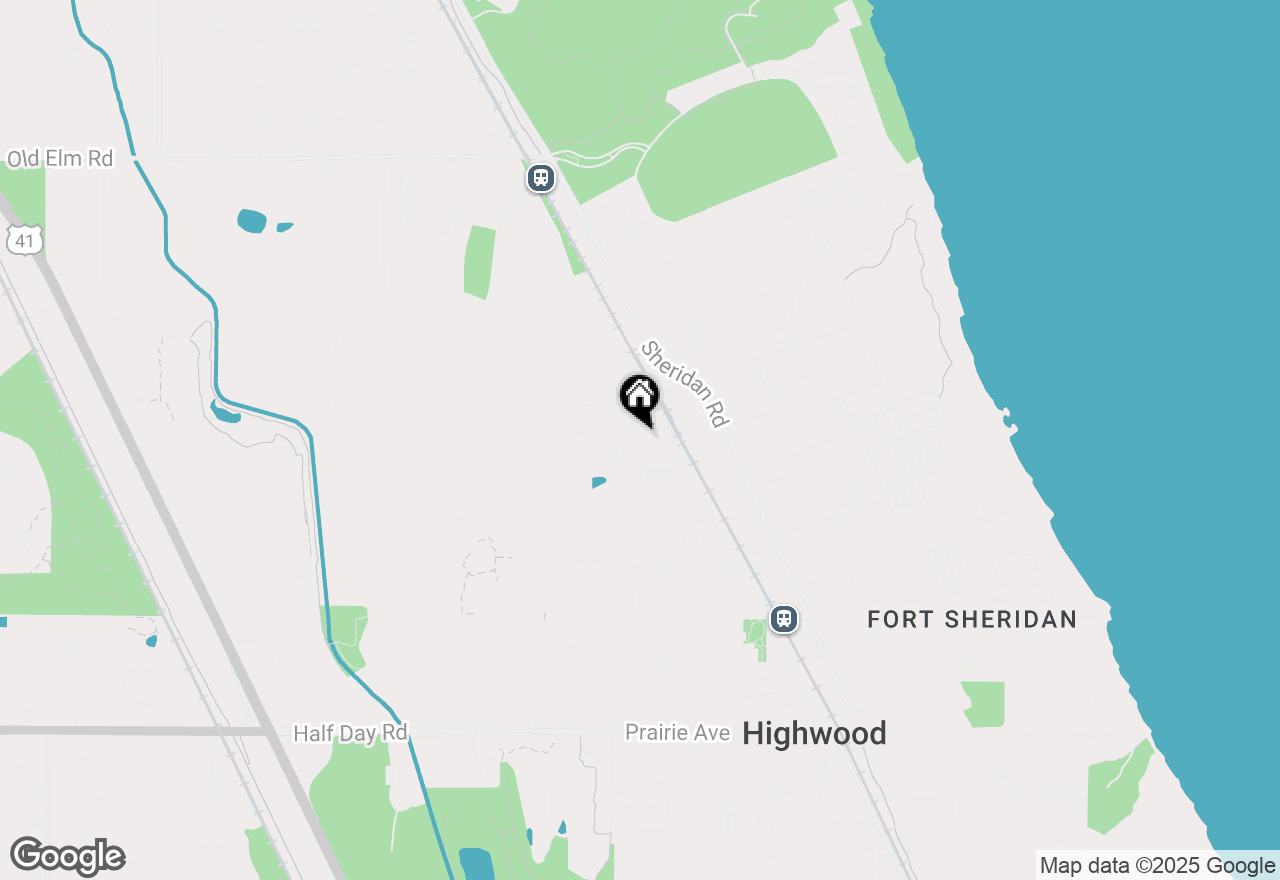 Map of 327 Euclid Avenue, Highwood, IL 60040