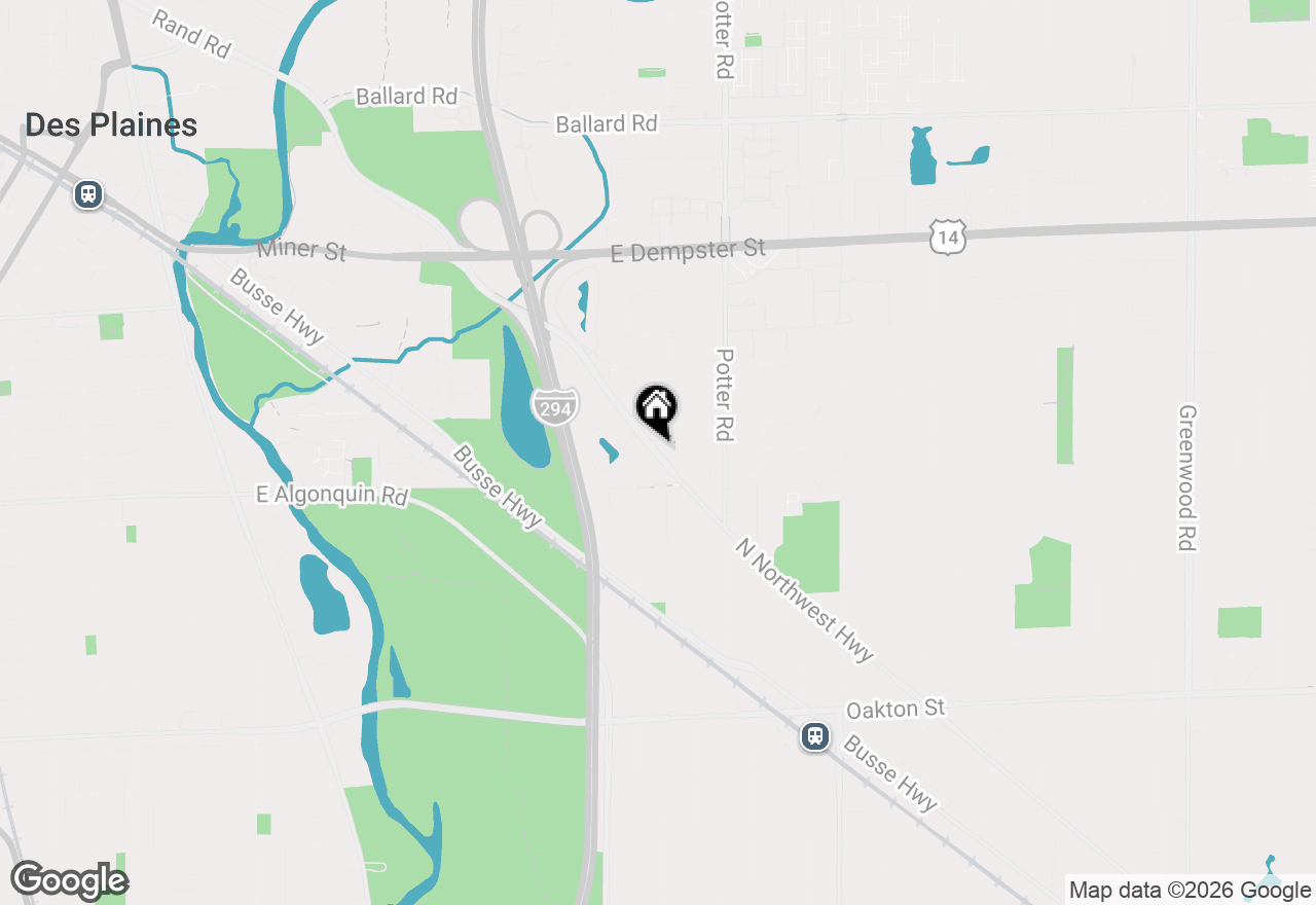 Map of 1433 North Northwest Highway, Park Ridge, IL 60068