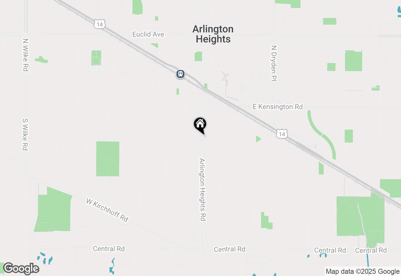 Map of 310 S Arlington Heights Road, Arlington Heights, IL 60005