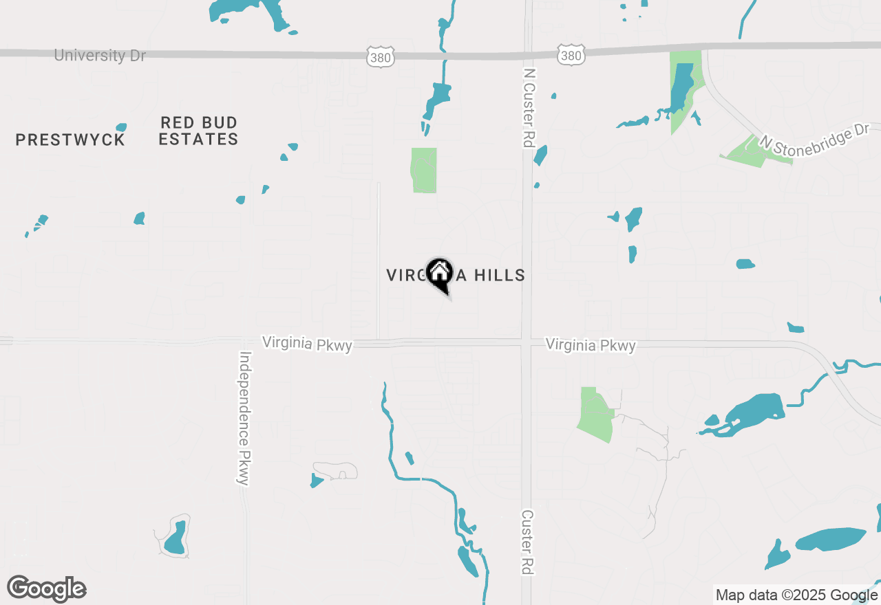 Map of 9301 Norfolk Lane, Mckinney, TX 75071