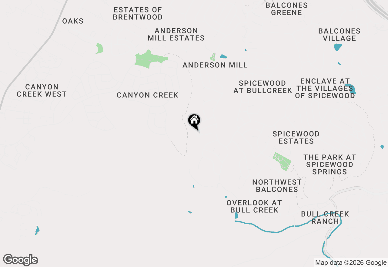 Map of 10204 Echoridge Dr, Austin, TX 78750