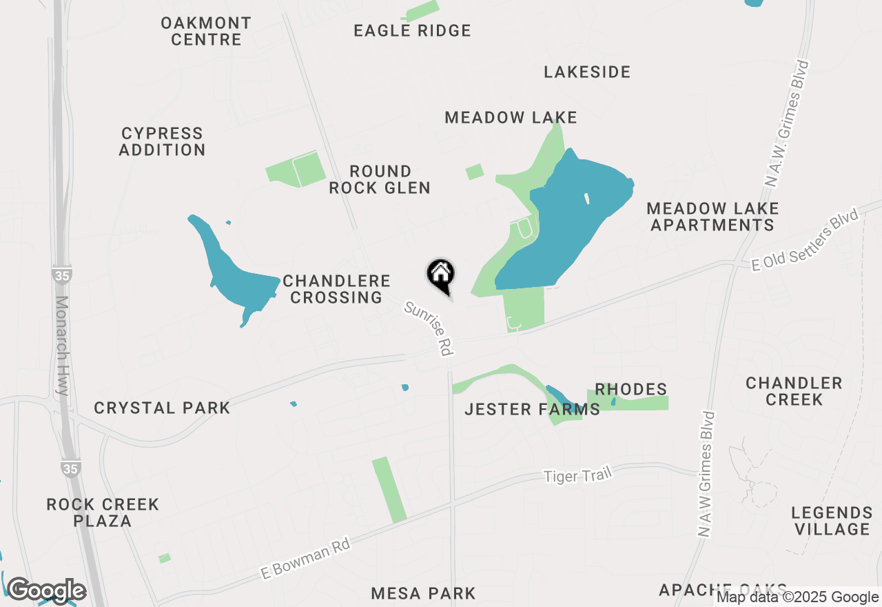 Map of 1013 Wilderness Path, Round Rock, TX 78665