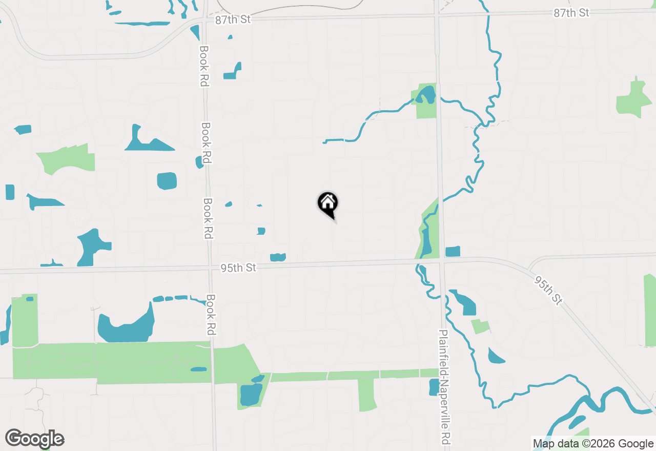 Map of 2725 Springdale Circle, Naperville, IL 60564