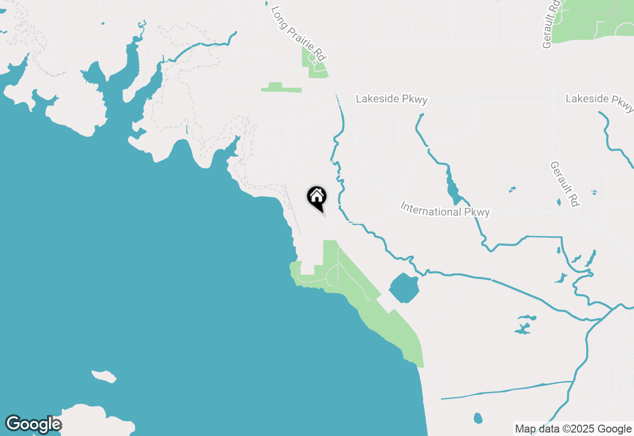 Map of 2913 Lakeside Village Boulevard, Flower Mound, TX 75022