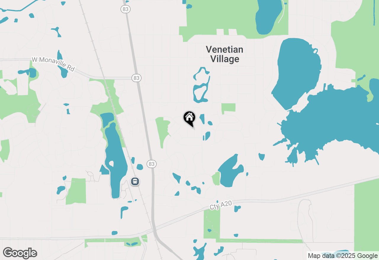 Map of 2333 Meadows Lane, Round Lake Beach, IL 60073