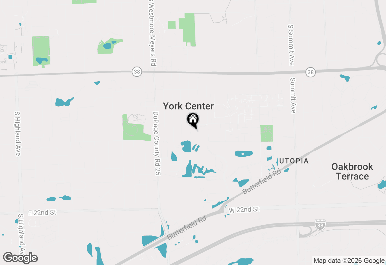 Map of 1507 S Addison Avenue, Lombard, IL 60148