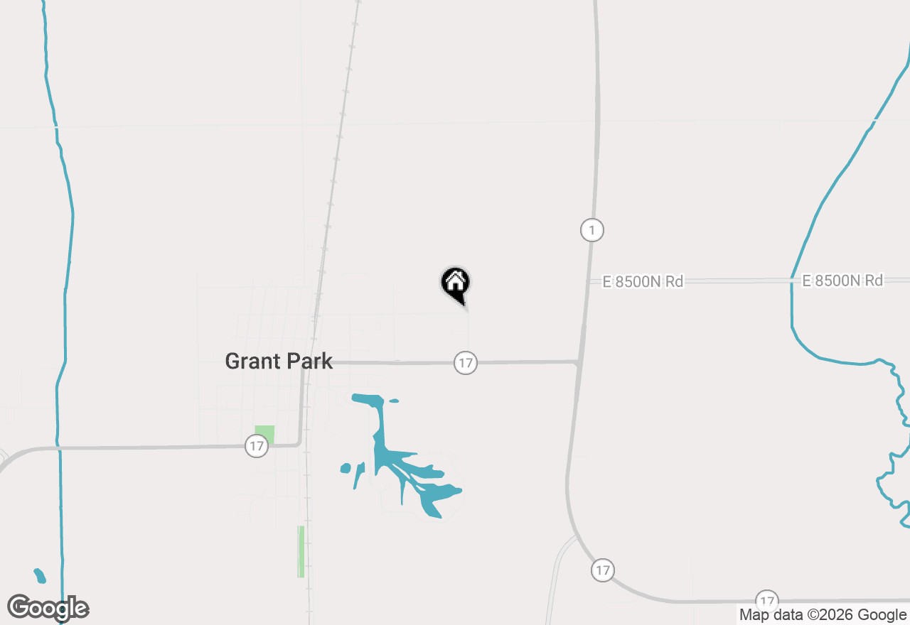 Map of 402 E Butler Avenue, Grant Park, IL 60940