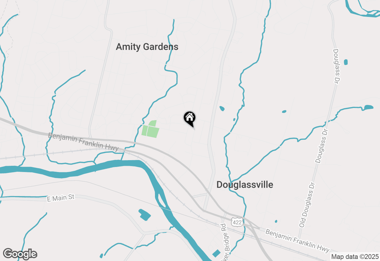 Map of 121 Briarwood Drive, Douglassville, PA 19518