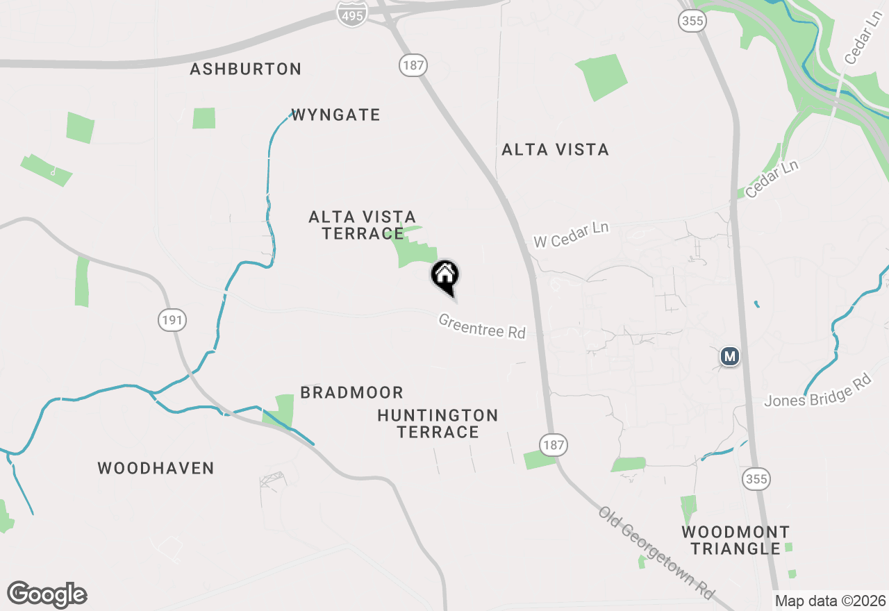 Map of 8905 Hempstead Avenue, Bethesda, MD 20817