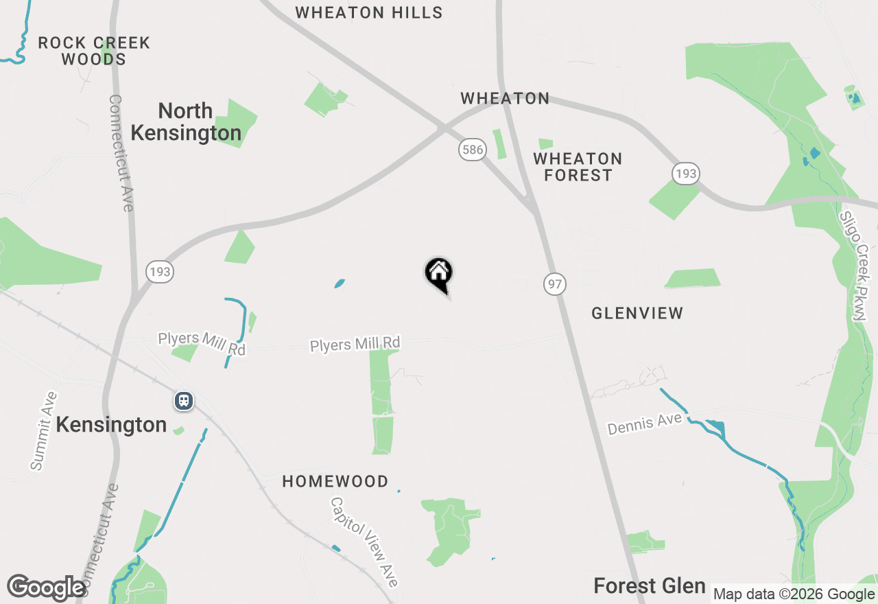 Map of 2706 Calgary Avenue, Kensington, MD 20895