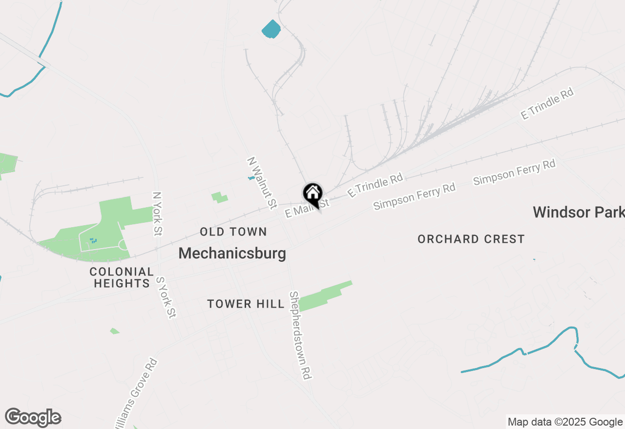 Map of 12 S Filbert Street #B5, Mechanicsburg, PA 17055