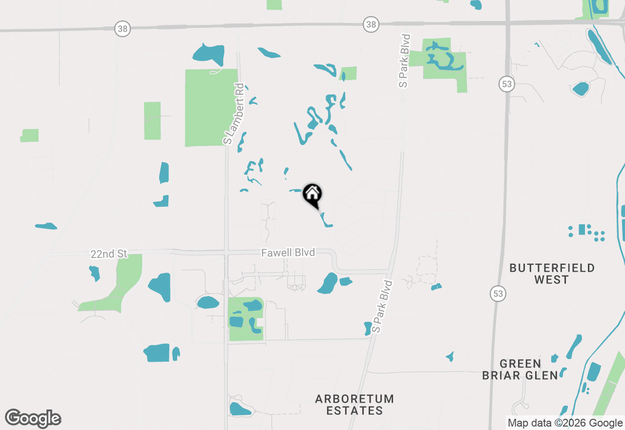 Map of 471 Raintree Court #2B, Glen Ellyn, IL 60137