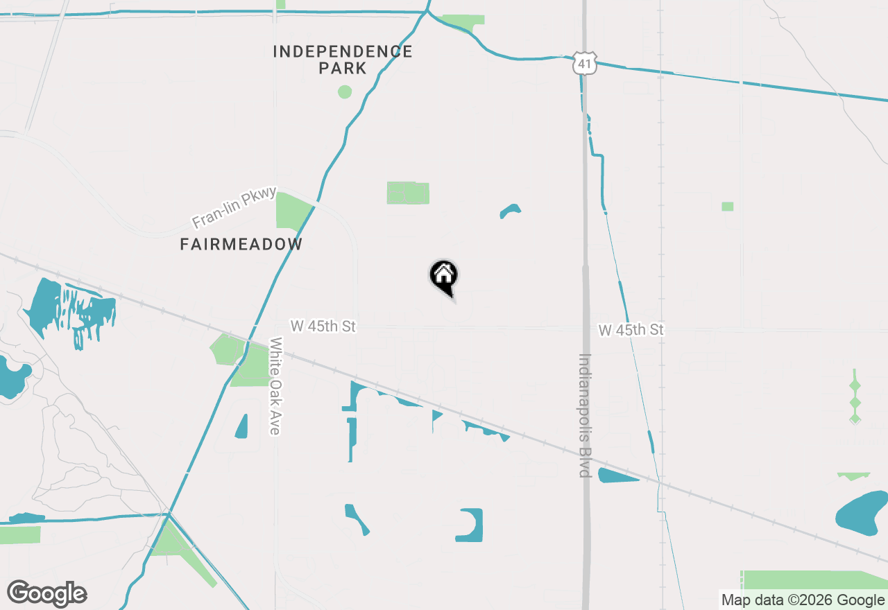 Map of 2003 Porte Deleau Court #207, Highland, IN 46322