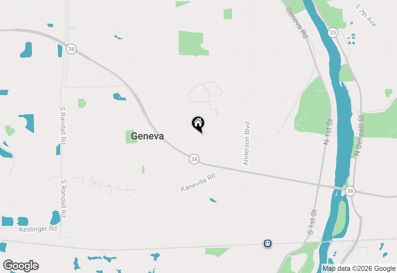 Map of 326 Charles Street, Geneva, IL 60134