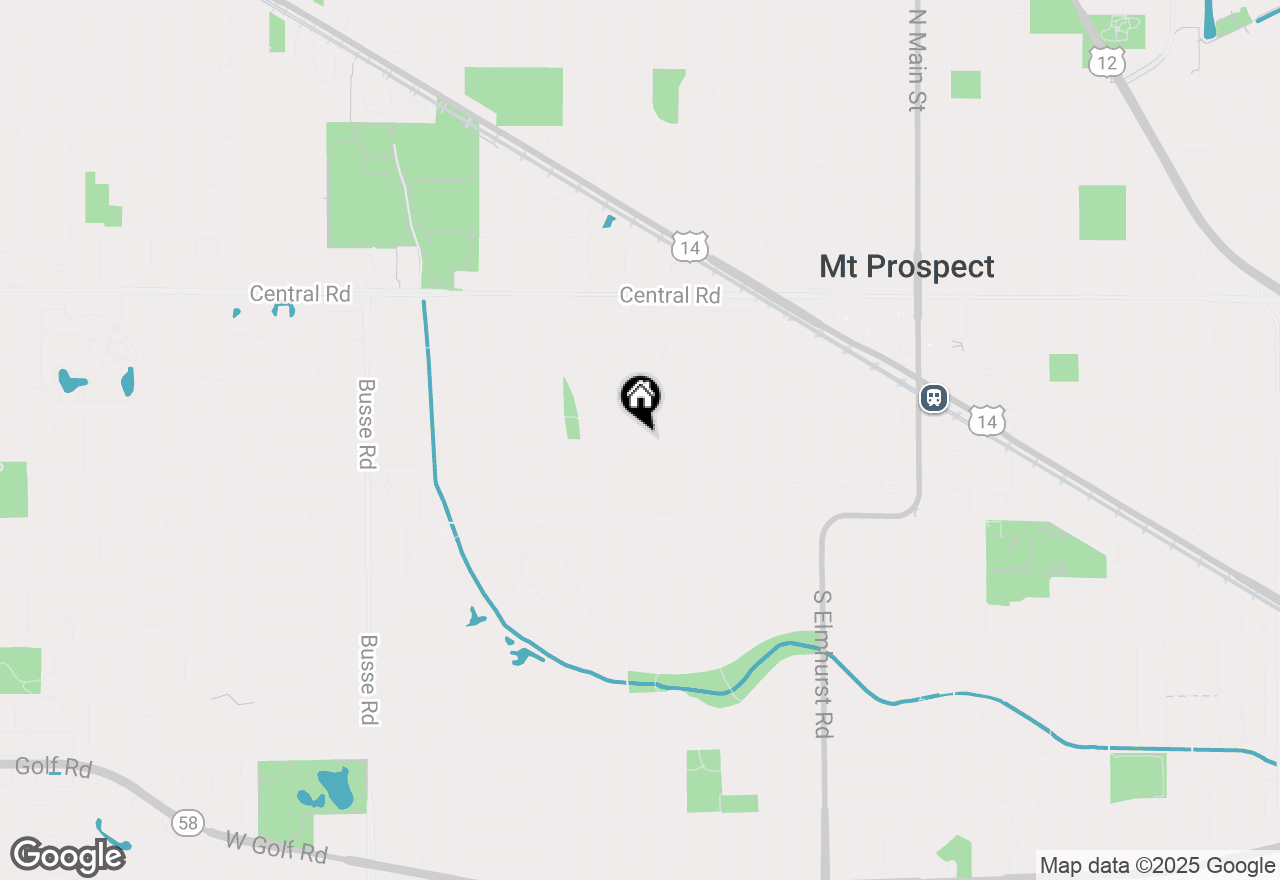 Map of 806 W Milburn Avenue, Mount Prospect, IL 60056