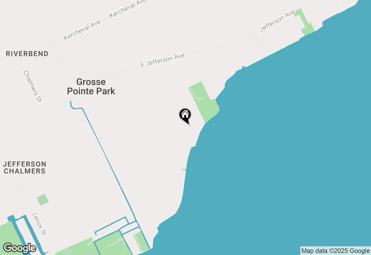 Map of 15801 Windmill Pointe Drive, Grosse Pointe Park, MI 48230