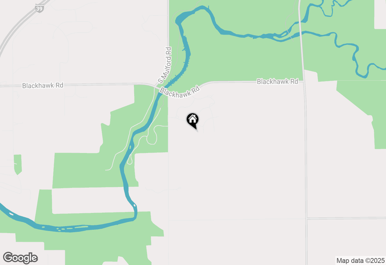 Map of 6338 Thicket Lane, Cherry Valley, IL 61016