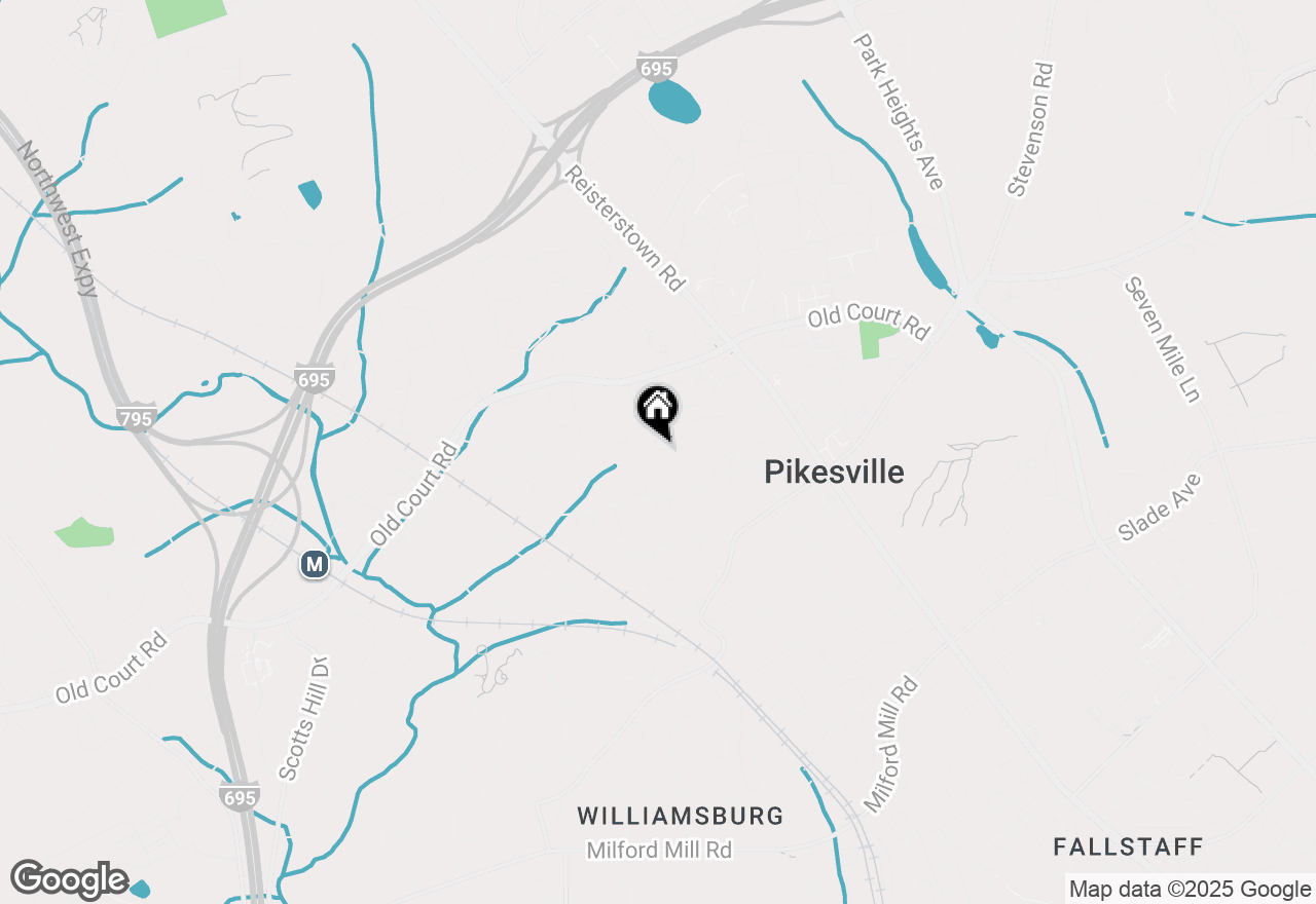 Map of 1418 Greenbriar Circle #4-1418, Pikesville, MD 21208