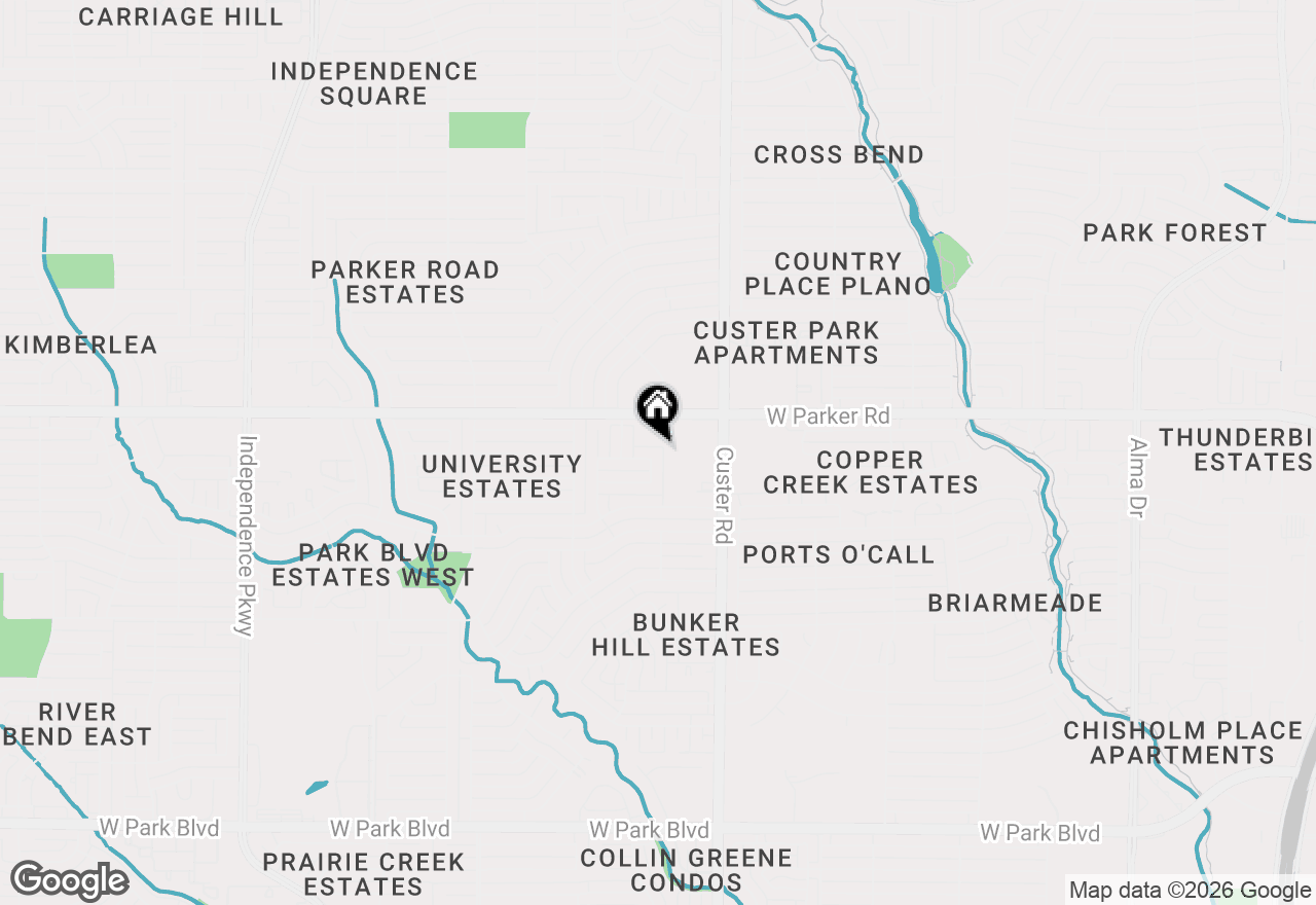 Map of 2201 Kirby Drive, Plano, TX 75075
