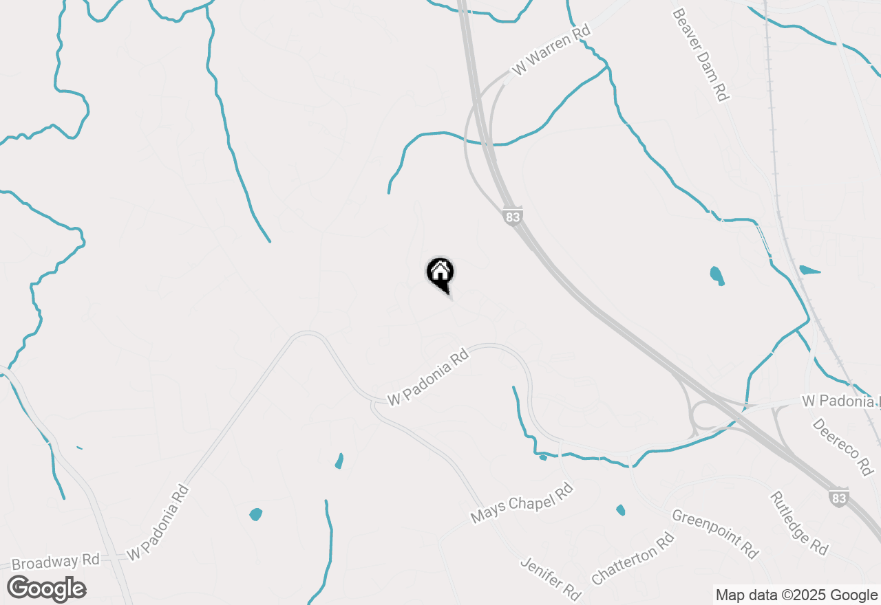 Map of 12240 Roundwood Road #808, Lutherville Timonium, MD 21093