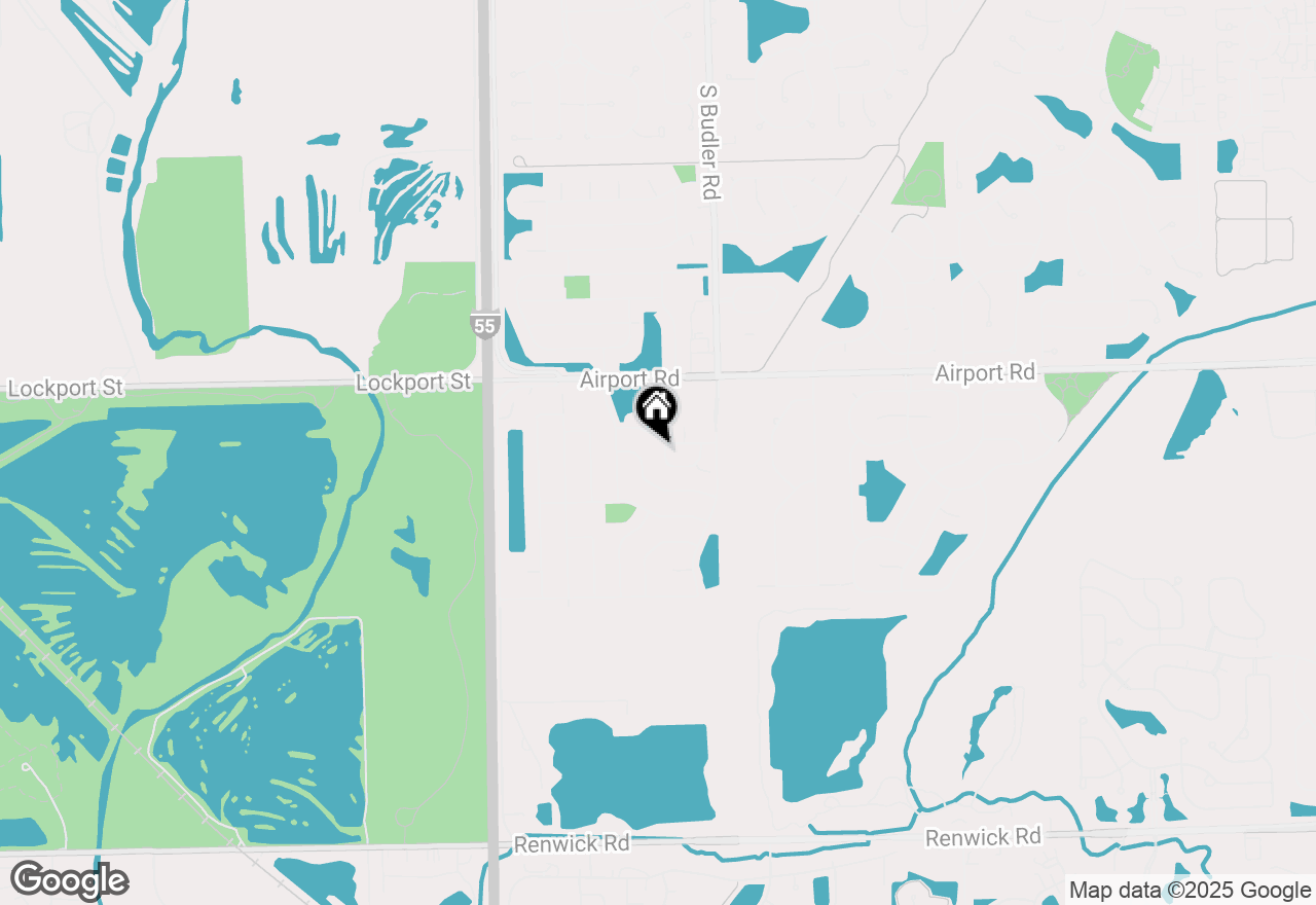 Map of 1973 W Crestview Circle, Romeoville, IL 60446