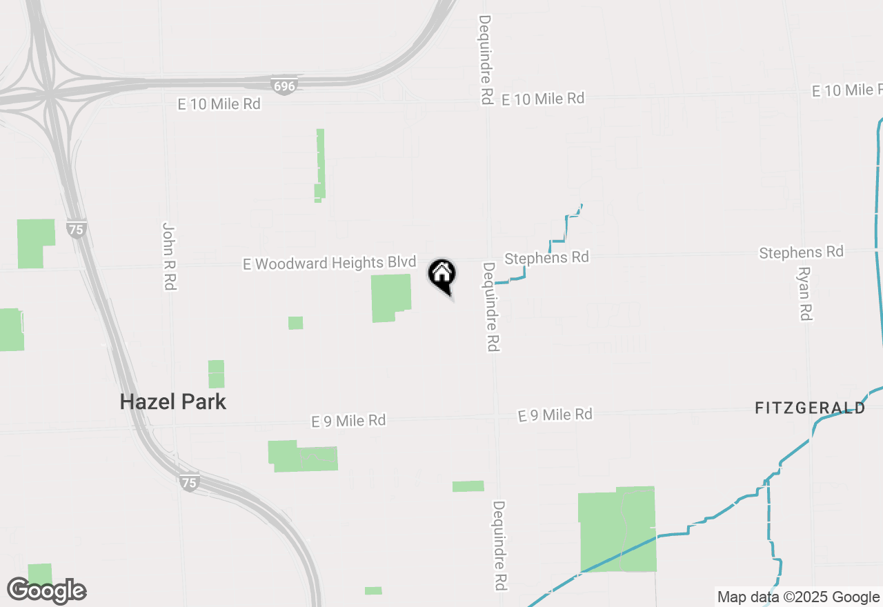 Map of 23720 Vance Avenue, Hazel Park, MI 48030