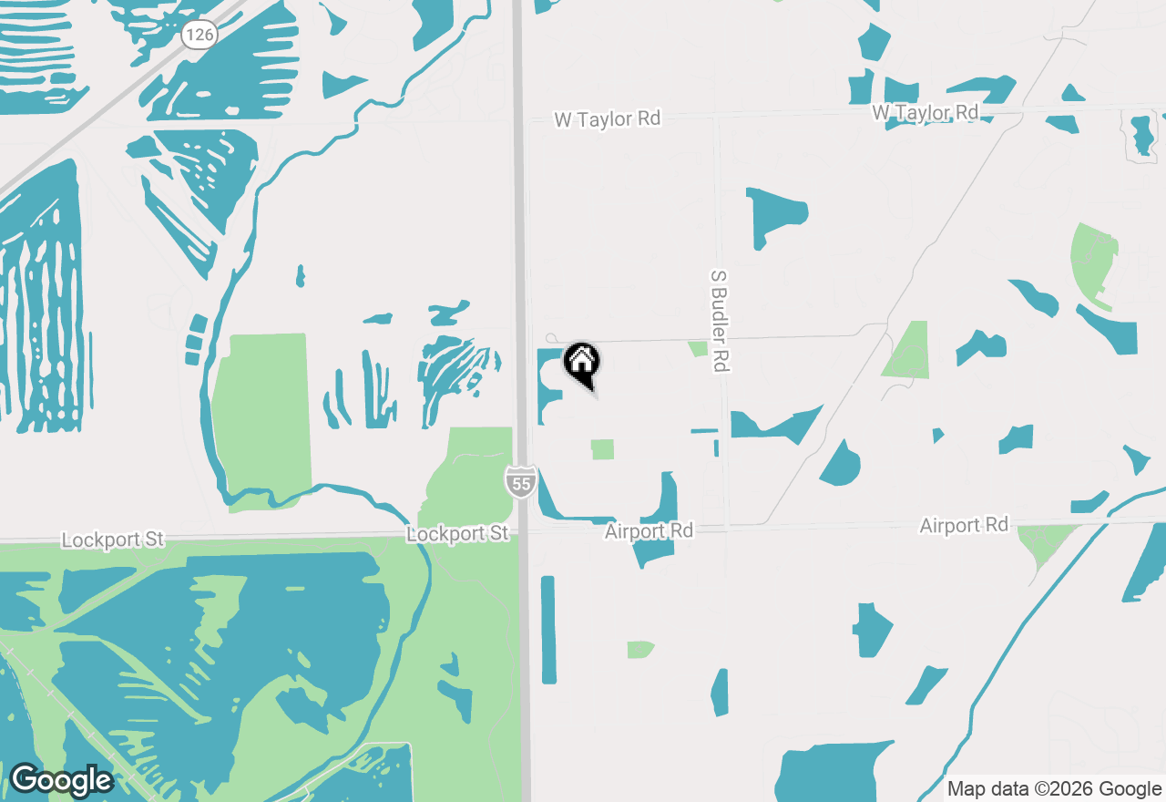 Map of 257 Trenton Drive, Romeoville, IL 60446