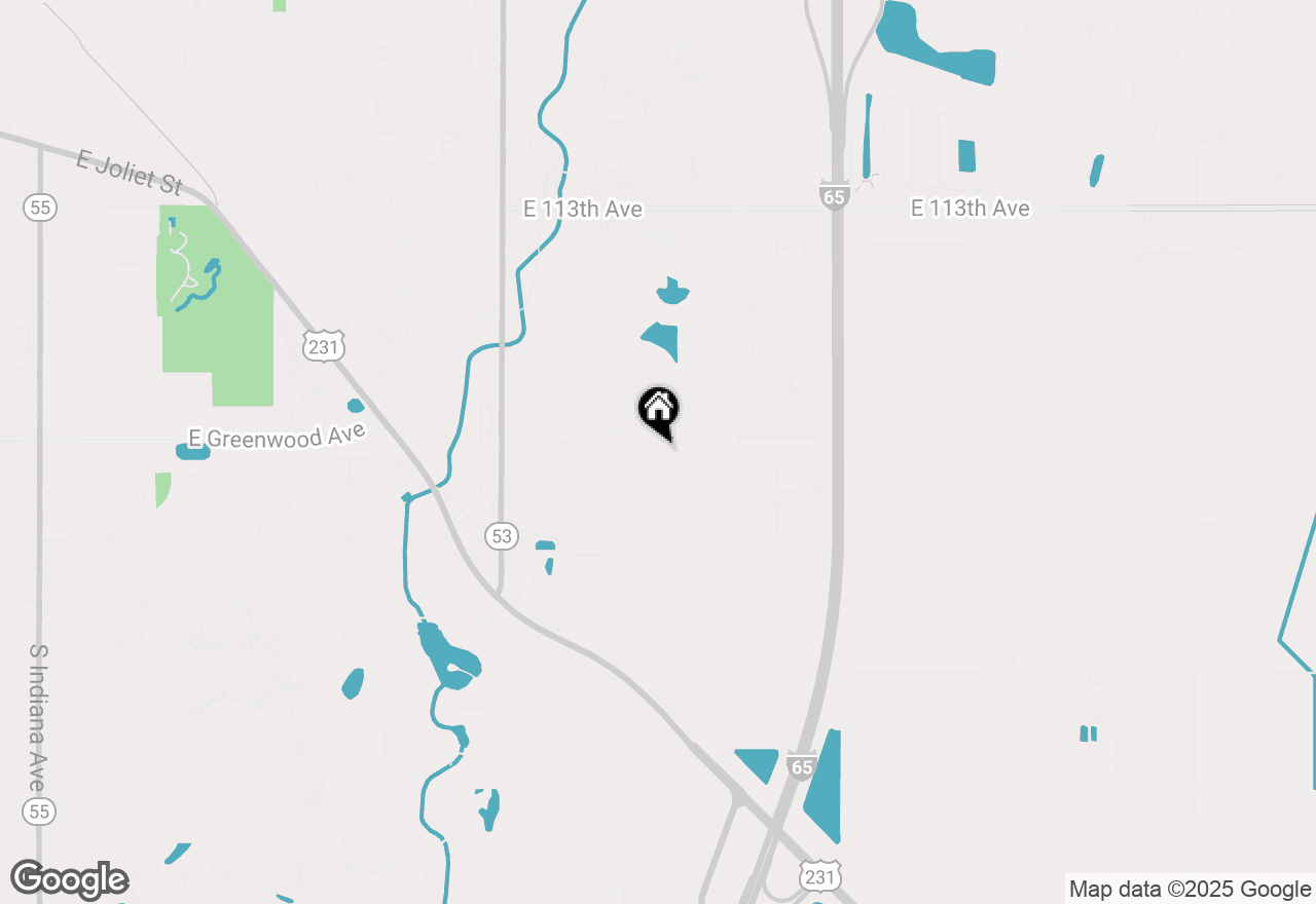 Map of 11732 Virginia Court, Crown Point, IN 46307