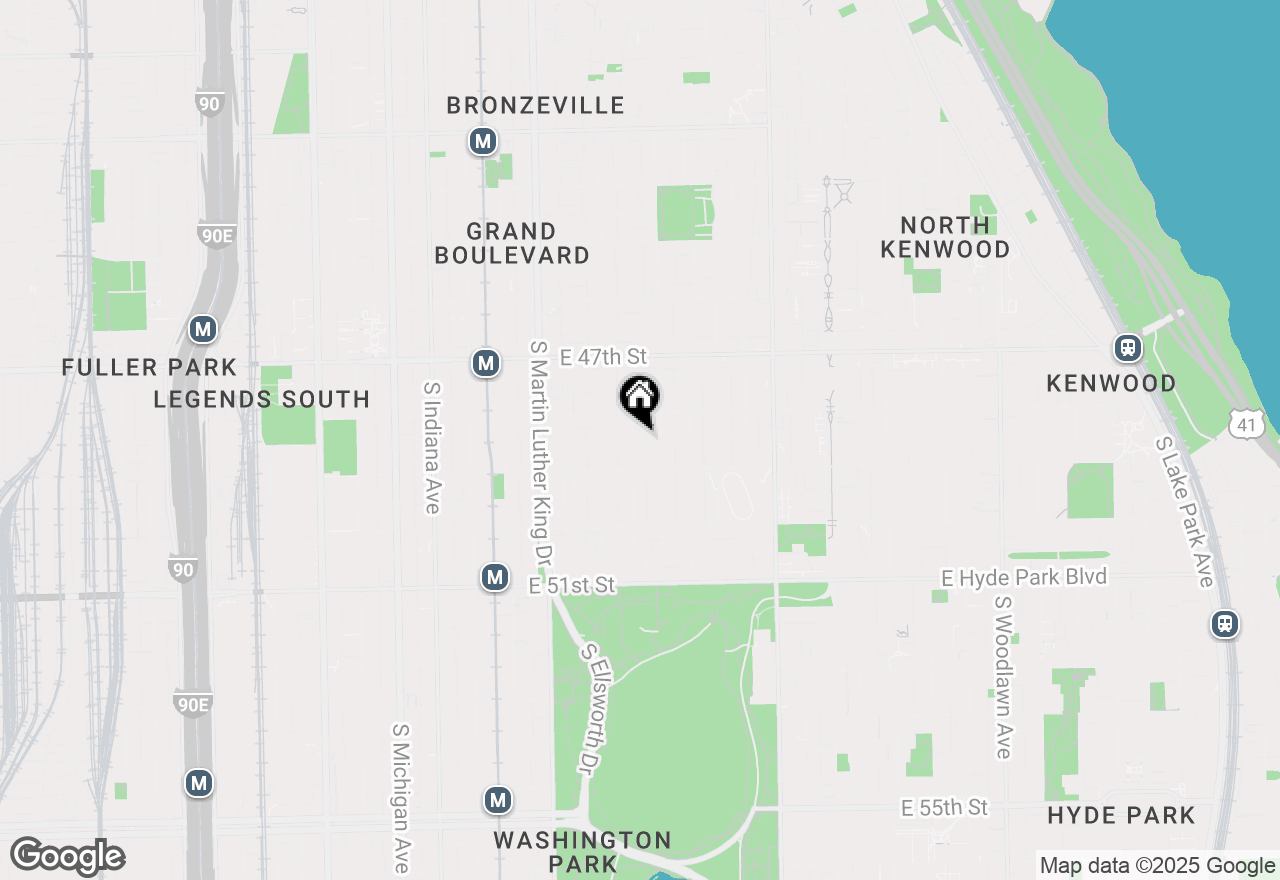 Map of 4829 S Forrestville Avenue #G, Chicago, IL 60615