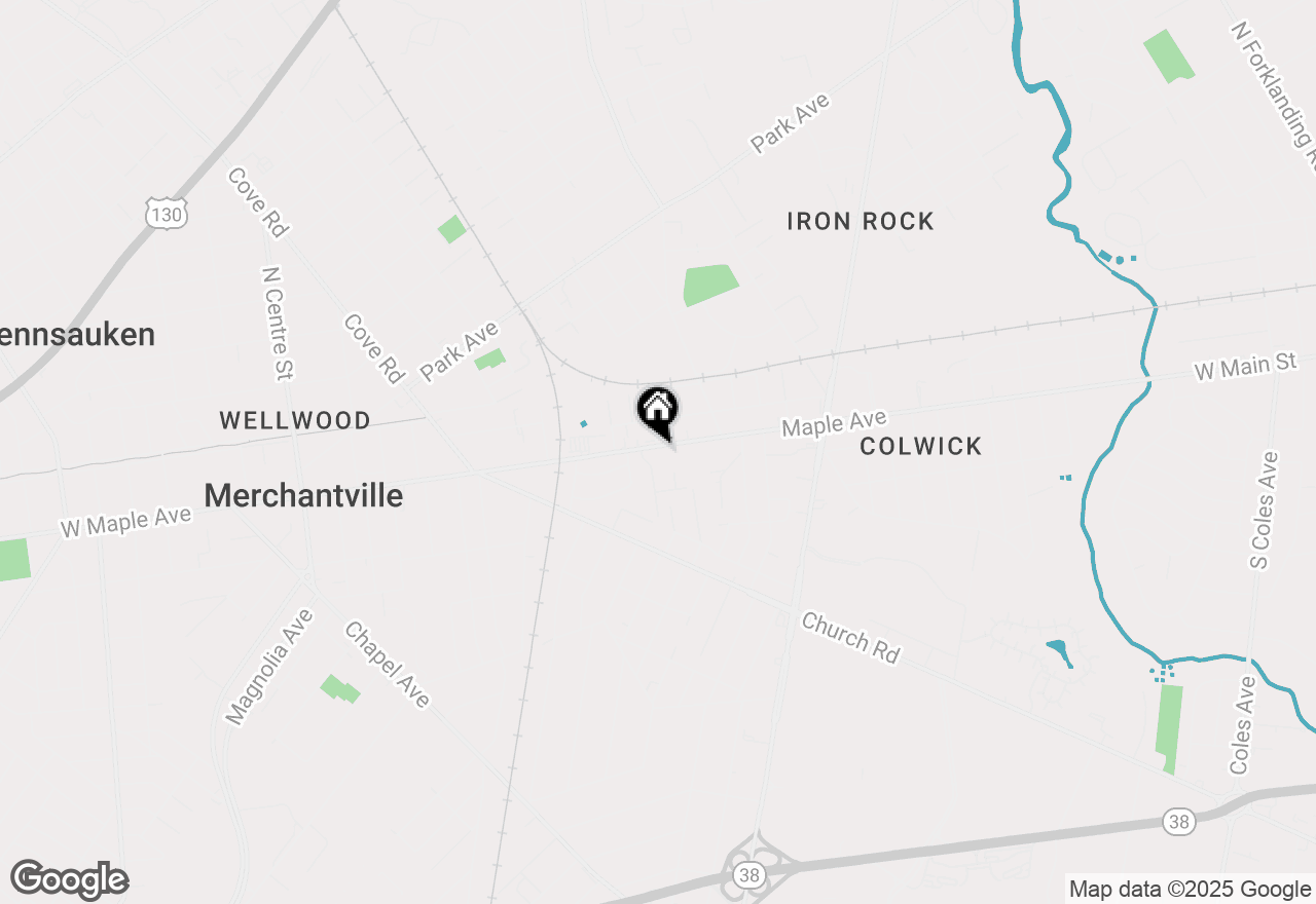 Map of 7320 Maple Avenue, Pennsauken, NJ 08109