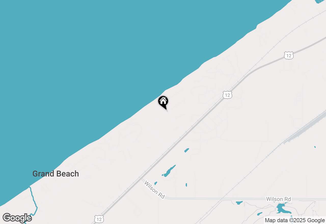 Map of 51111 Main Drive, New Buffalo, MI 49117