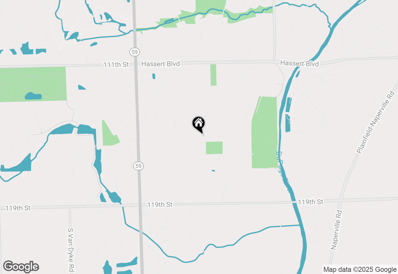 Map of 2615 Lupine Circle, Naperville, IL 60564