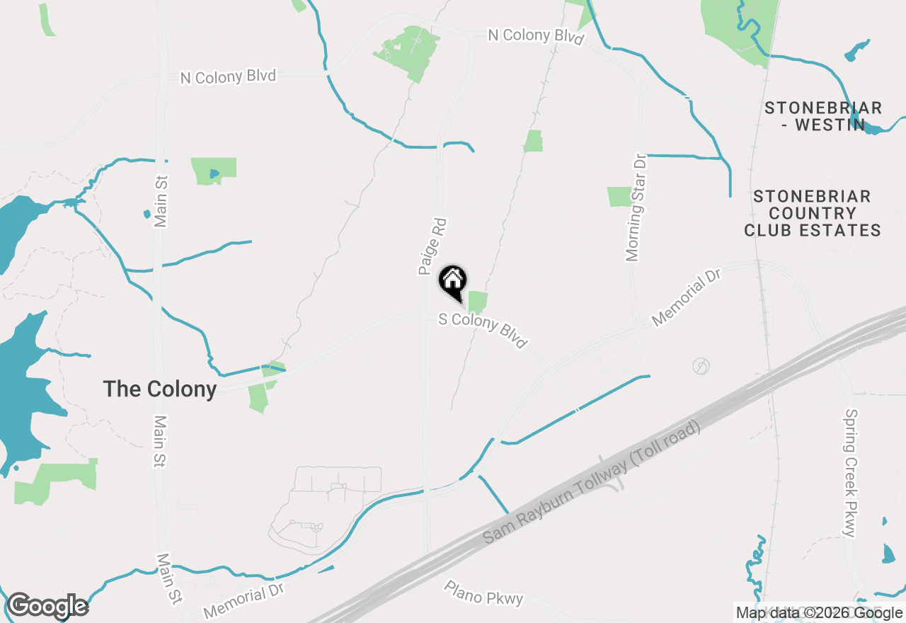 Map of 5401 S Colony Boulevard, The Colony, TX 75056