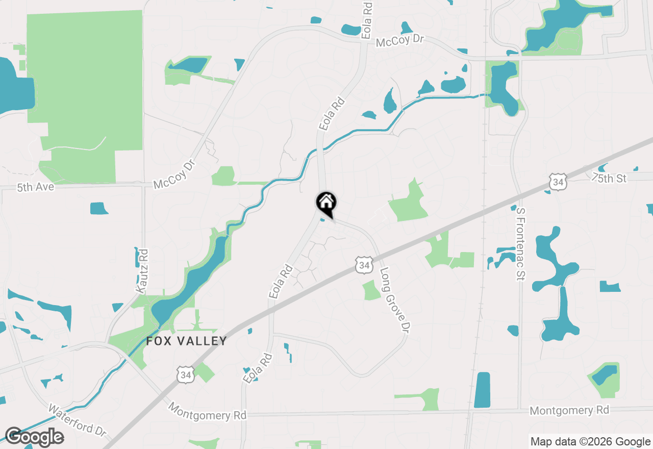 Map of 2750 Shelly Lane, Aurora, IL 60504