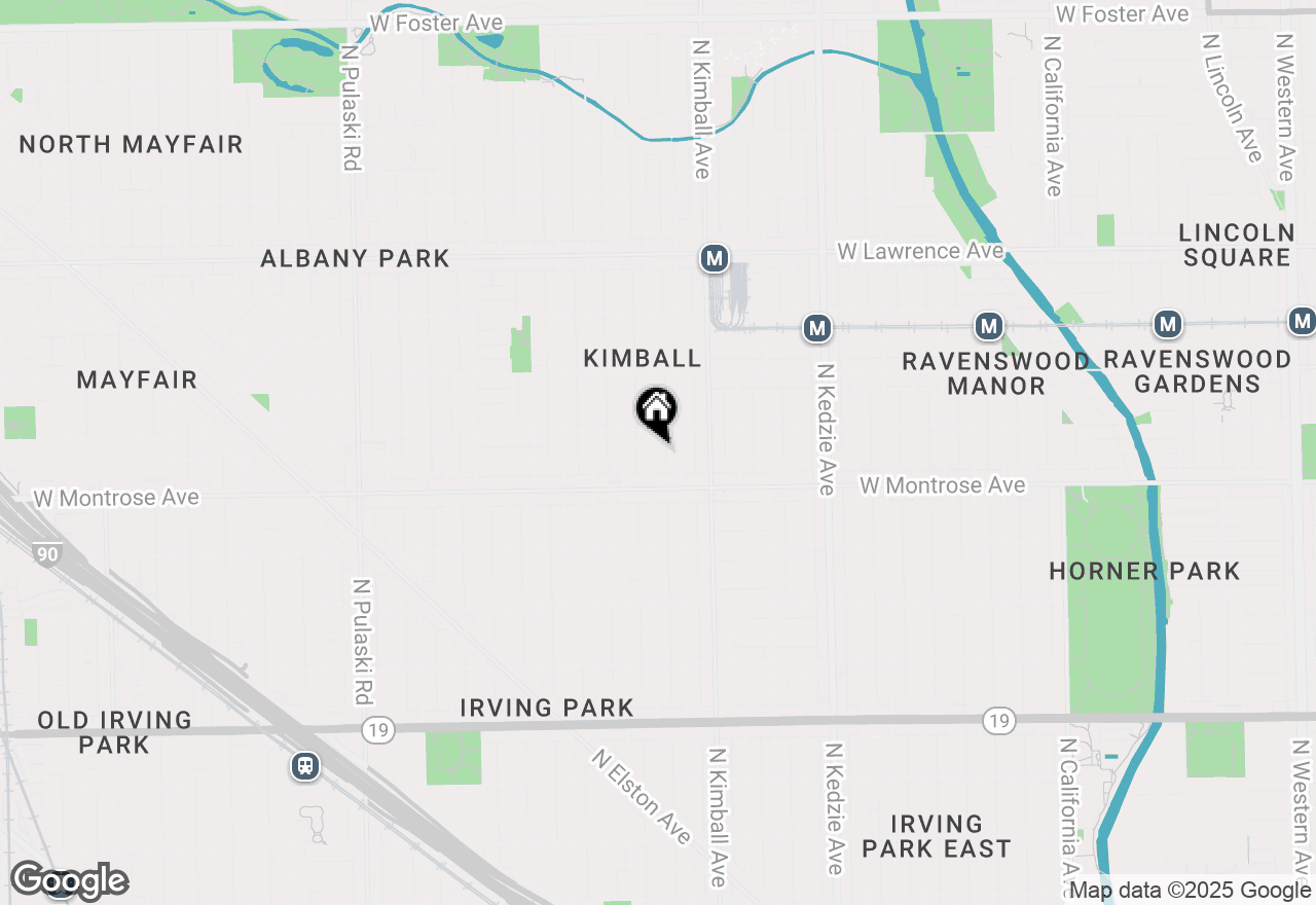 Map of 4437 N St Louis Avenue, Chicago, IL 60625