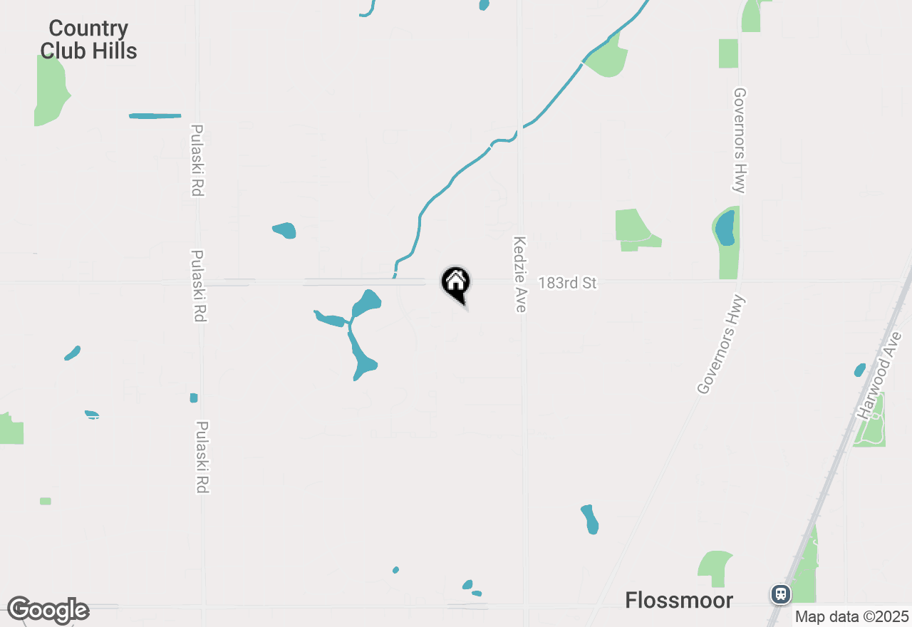 Map of 3360 184th Street #2C, Homewood, IL 60430