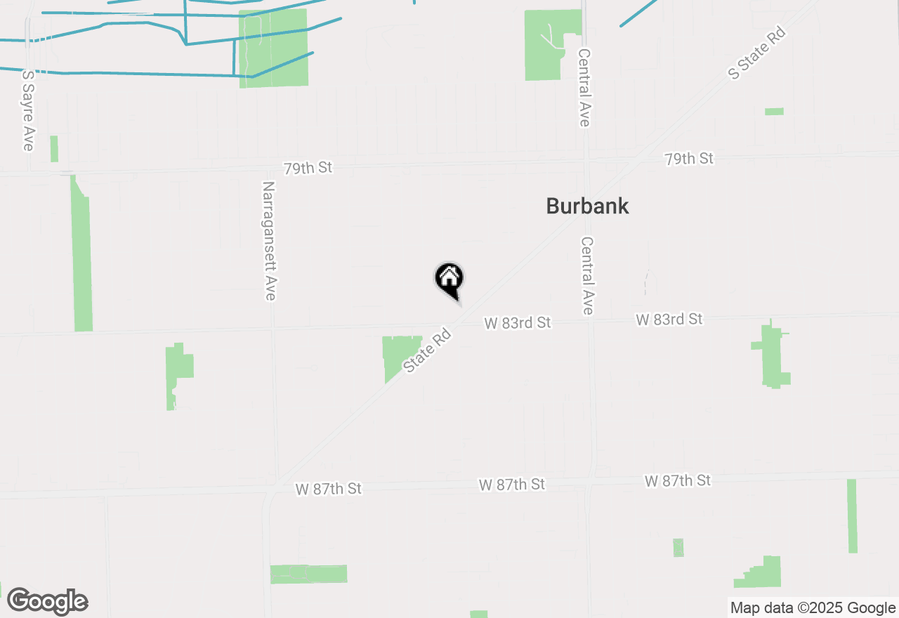 Map of 8235 Mason Avenue, Burbank, IL 60459