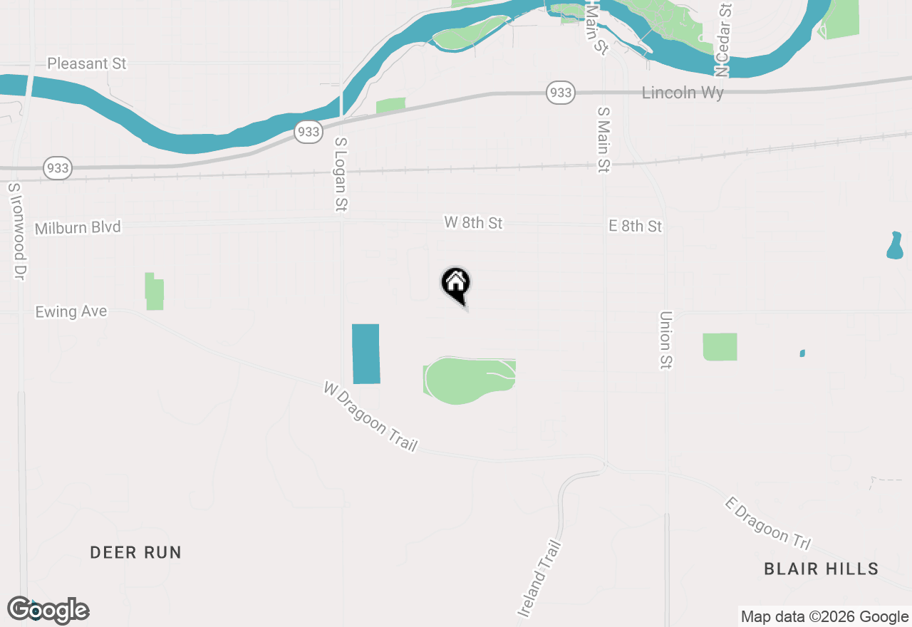 Map of 710 W 13th Street, Mishawaka, IN 46544