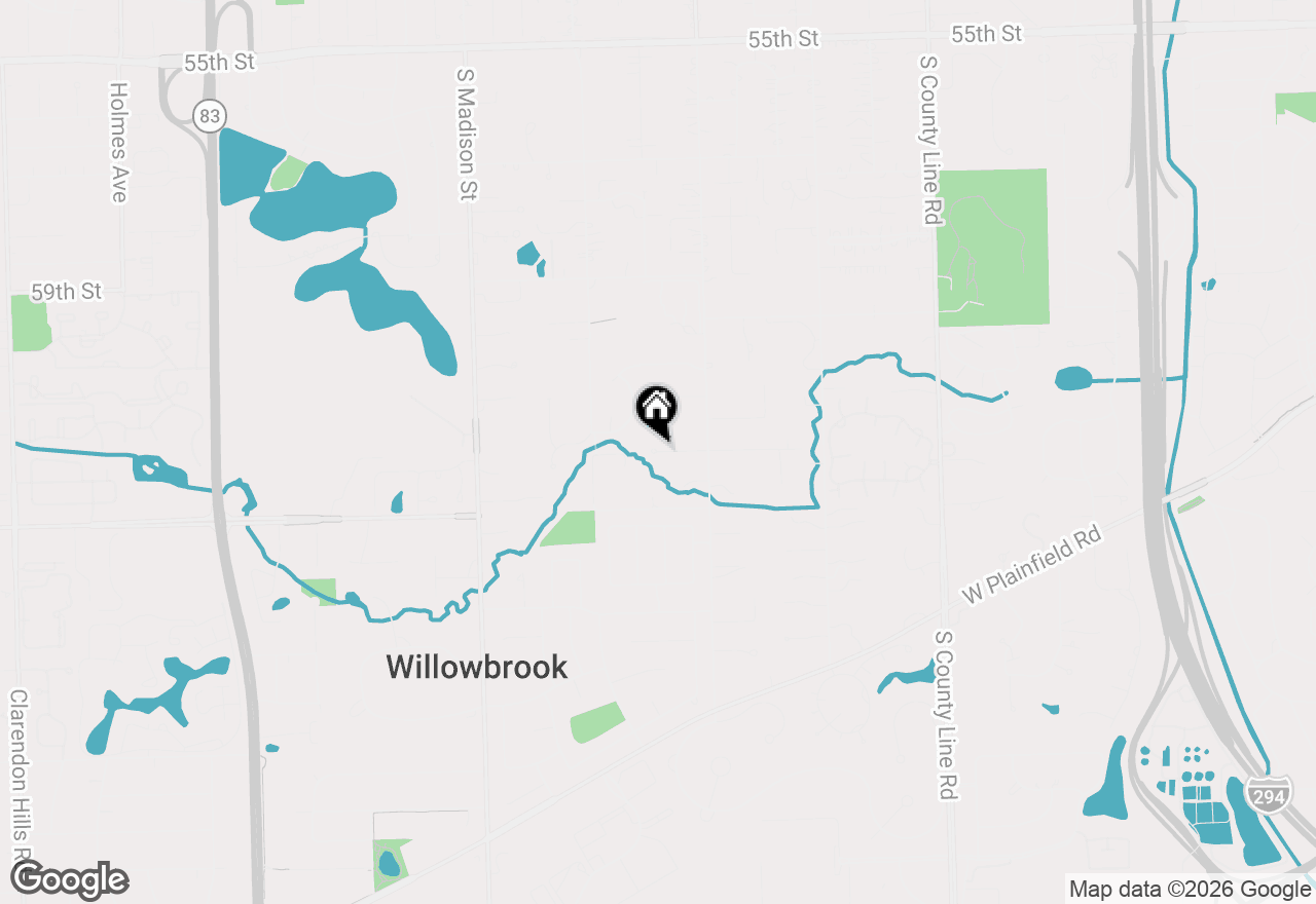 Map of 460 62nd Street, Burr Ridge, IL 60527