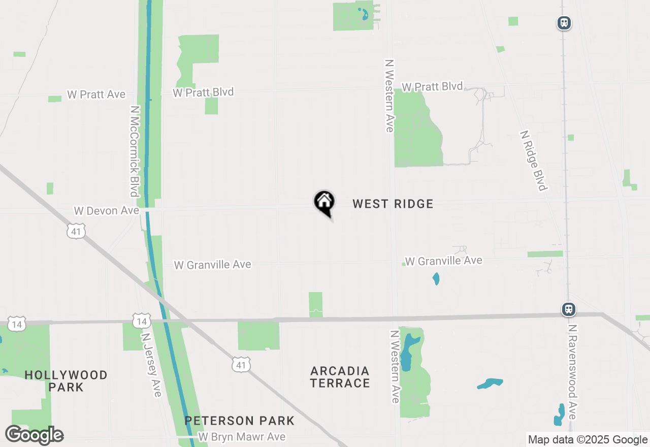 Map of 6321 N Talman Avenue, Chicago, IL 60659