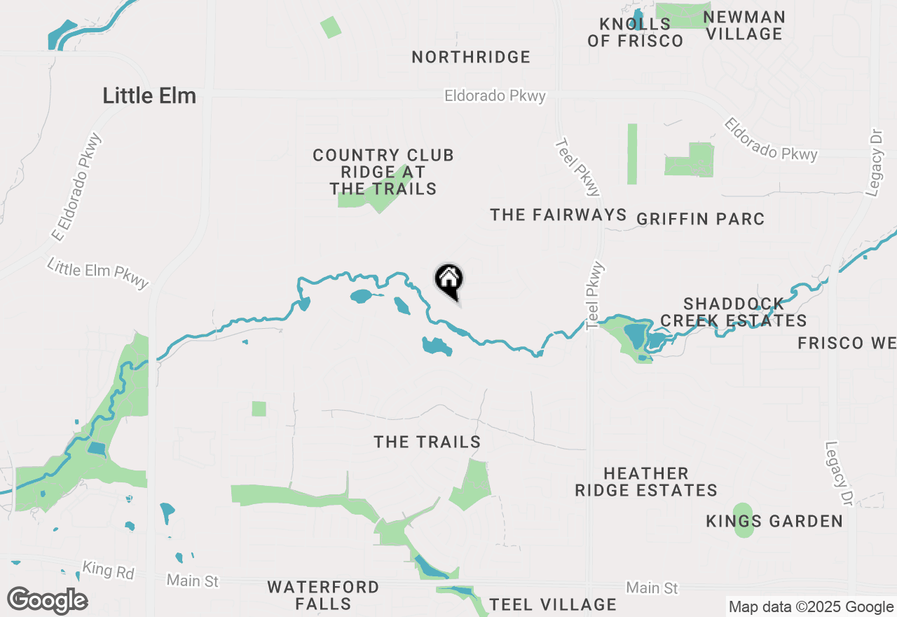 Map of 2205 Sleepy Hollow Trail, Frisco, TX 75033