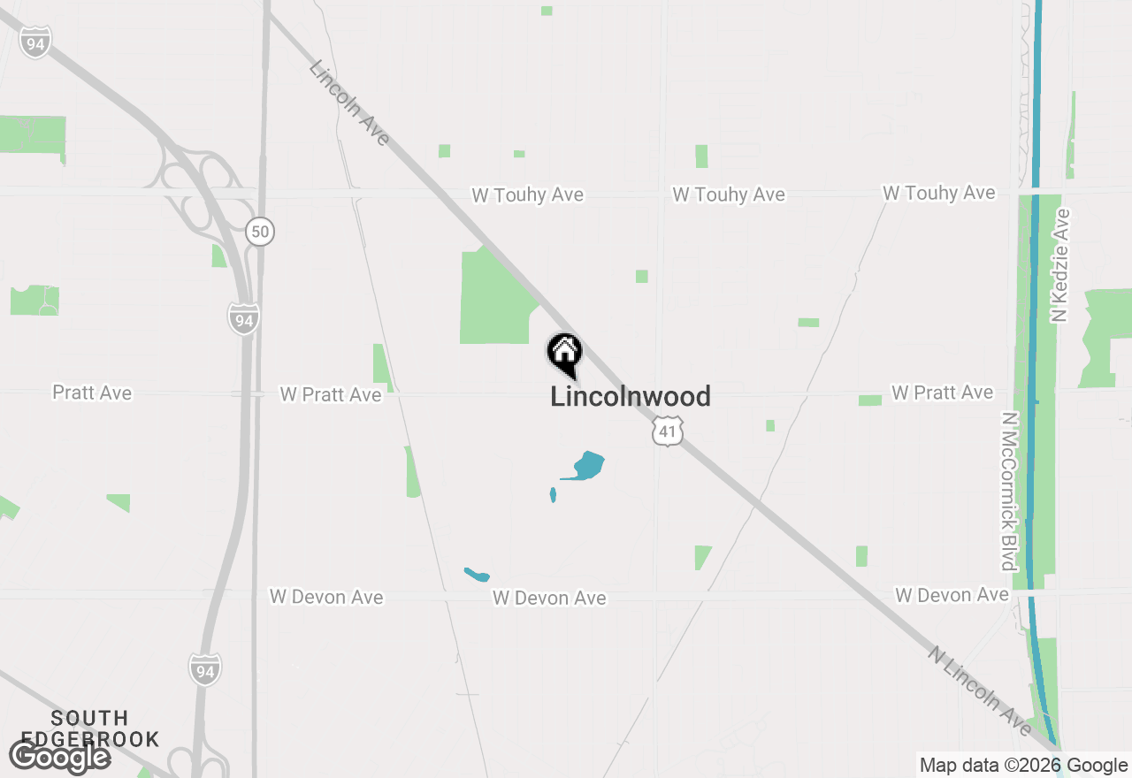 Map of 6803 N Keeler Avenue, Lincolnwood, IL 60712