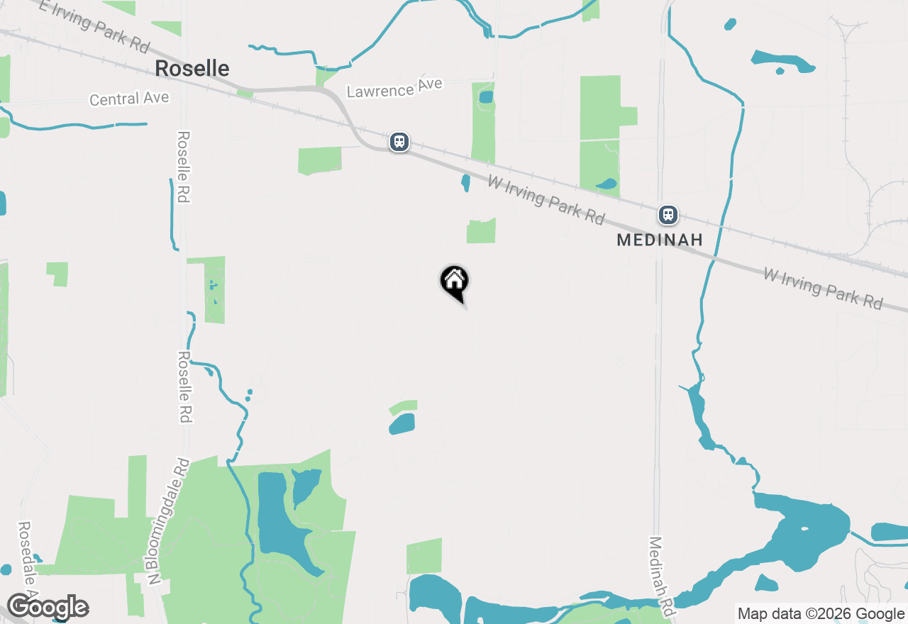 Map of 700 E Turner Avenue, Roselle, IL 60172