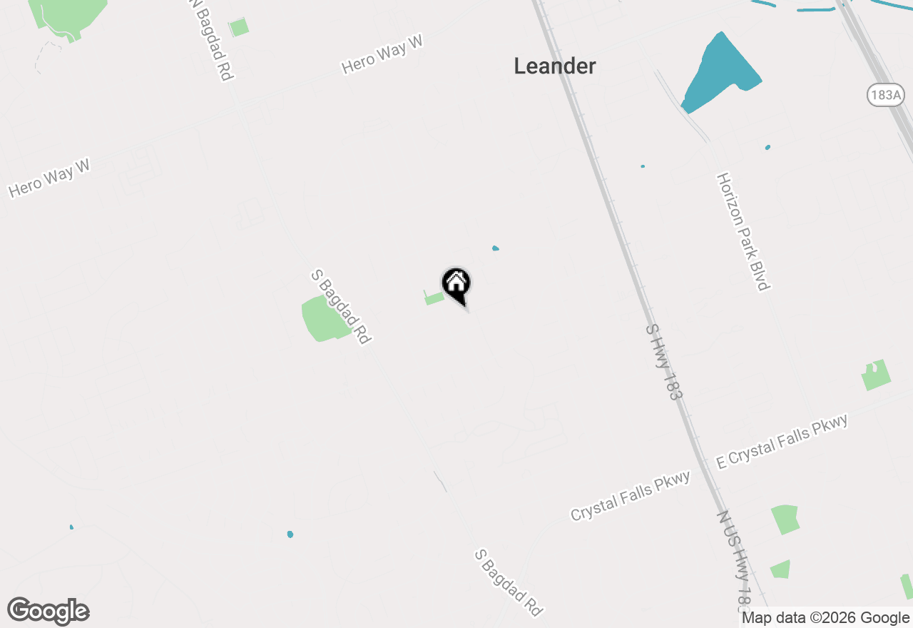 Map of 717 Kaluga Trl, Leander, TX 78641