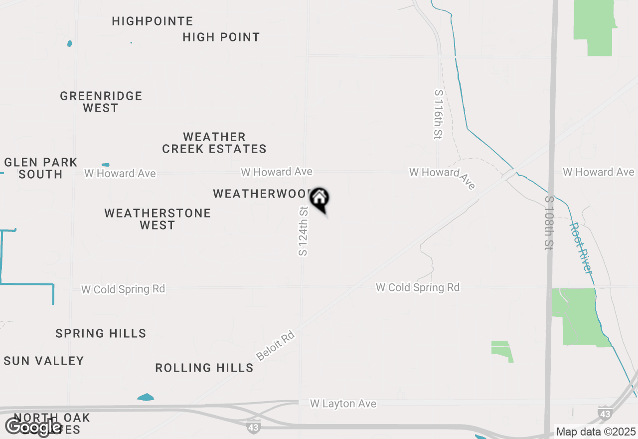 Map of 4052 S 124th St, Greenfield, WI 53228
