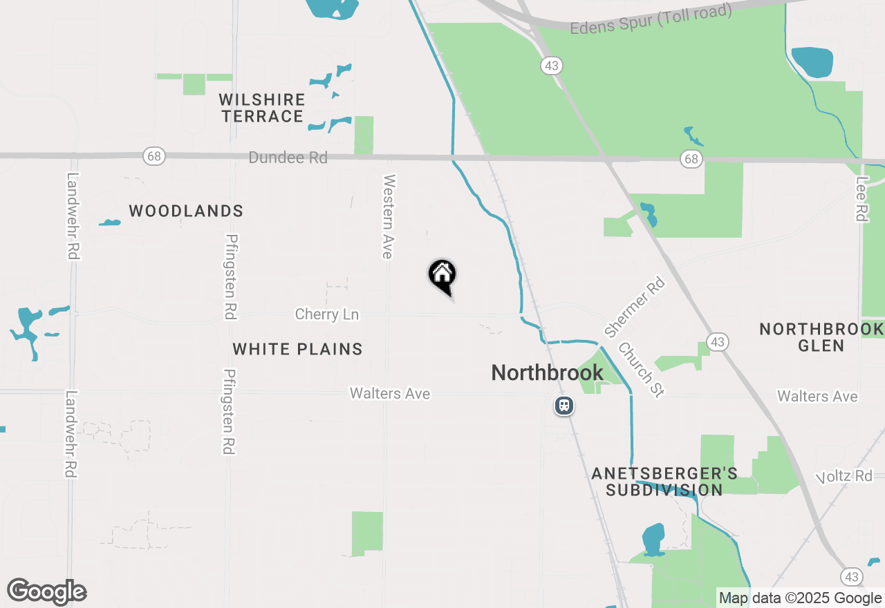 Map of 1138 Butternut Lane, Northbrook, IL 60062