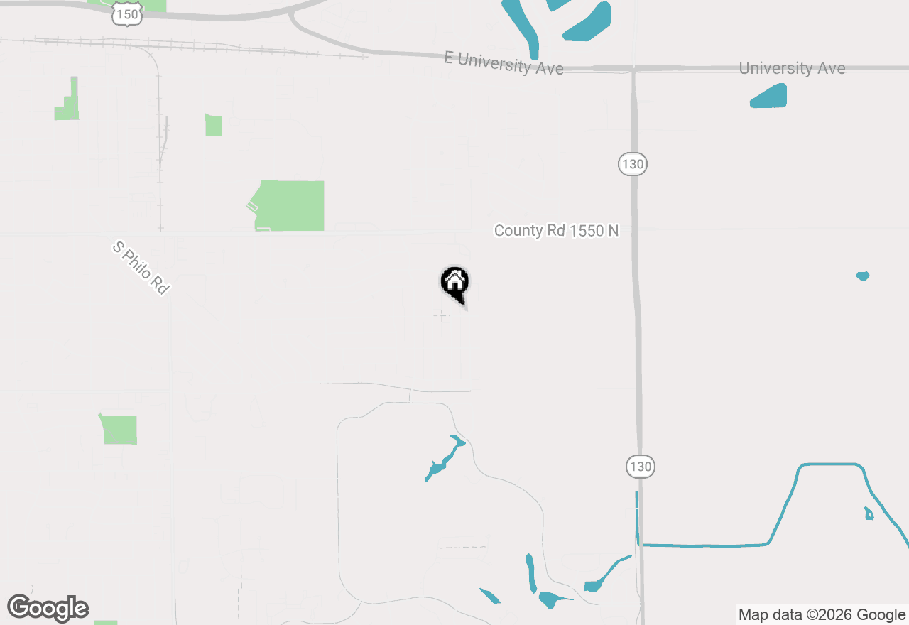 Map of 1322 Montgomery Street, Urbana, IL 61802