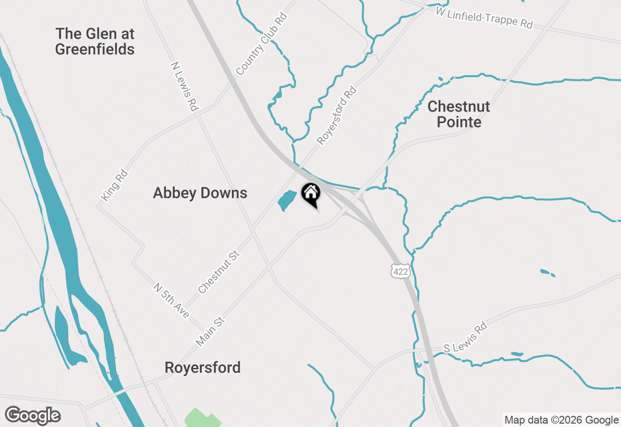 Map of 947 Township Line Road S, Royersford, PA 19468