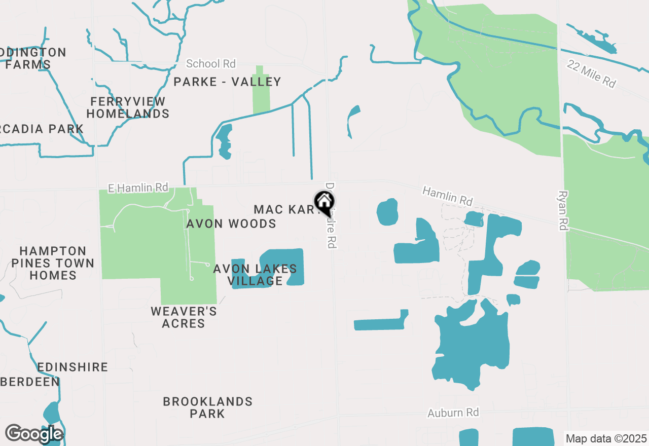 Map of 48737 Dequindre Road, Rochester Hills, MI 48307